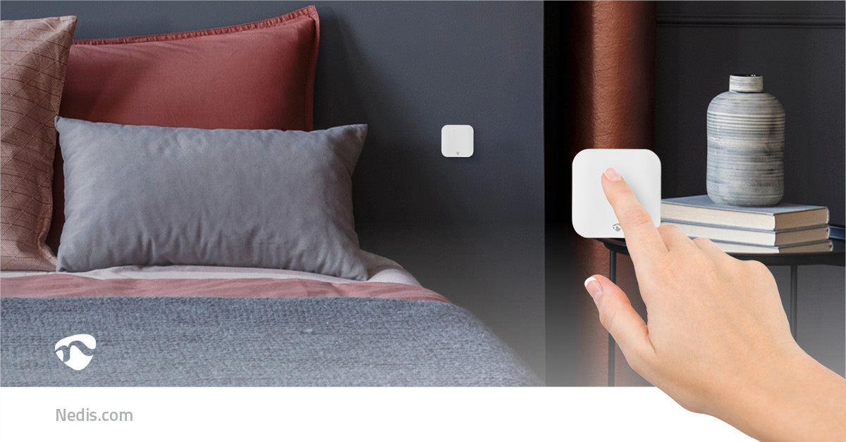 SmartLife Wandschalter | Zigbee 3.0 | Wandhalterung | Android™ / IOS | Kunststoff | Weiss