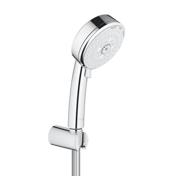 GROHE Tempesta Cosmopolitan 100 - hand shower (water-saving, 2 jet types, anti-limescale system, durable)