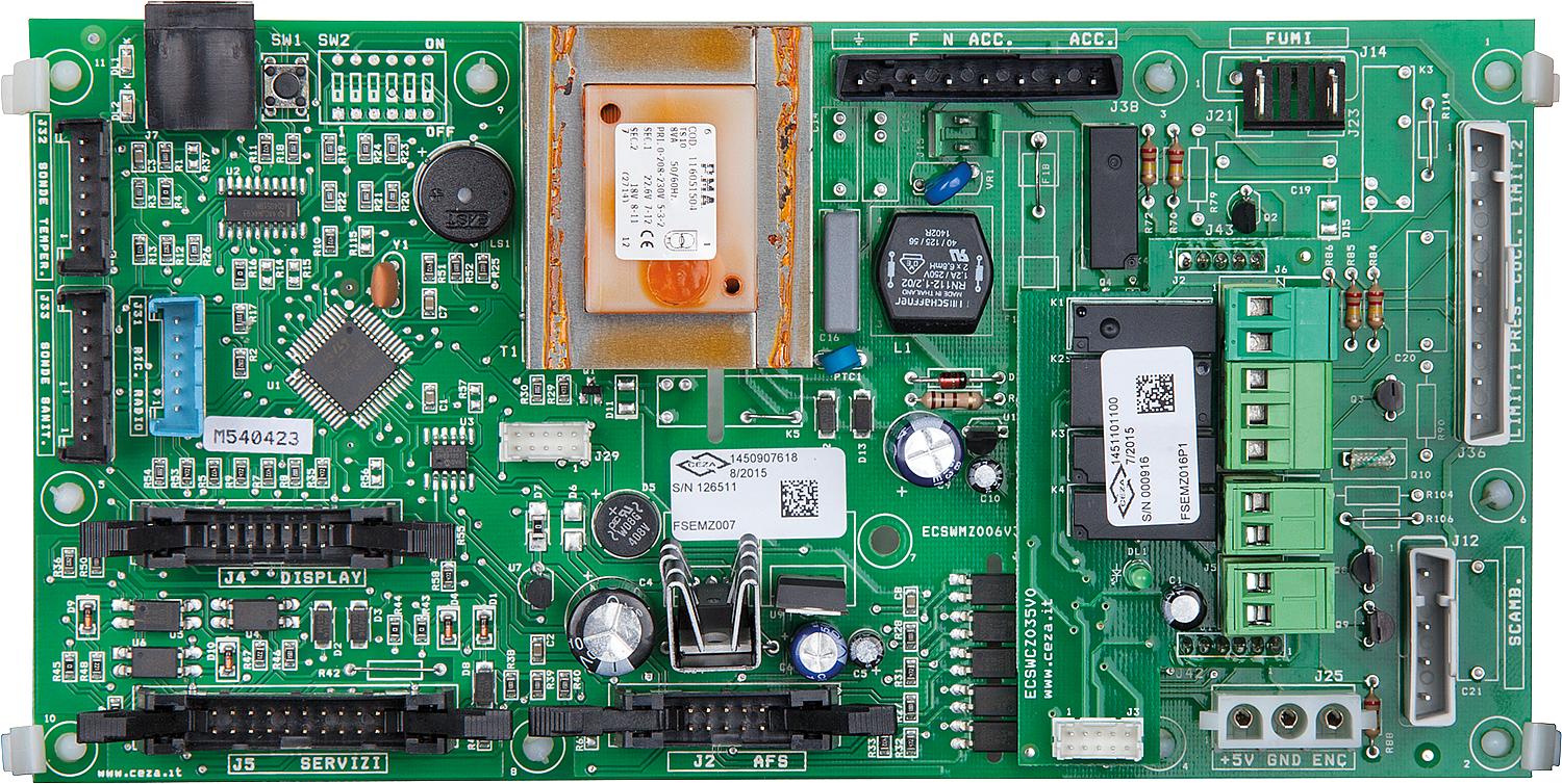 asdec life ® Hydro main circuit board for devices with HE pumps, for MCZ pellet stoves