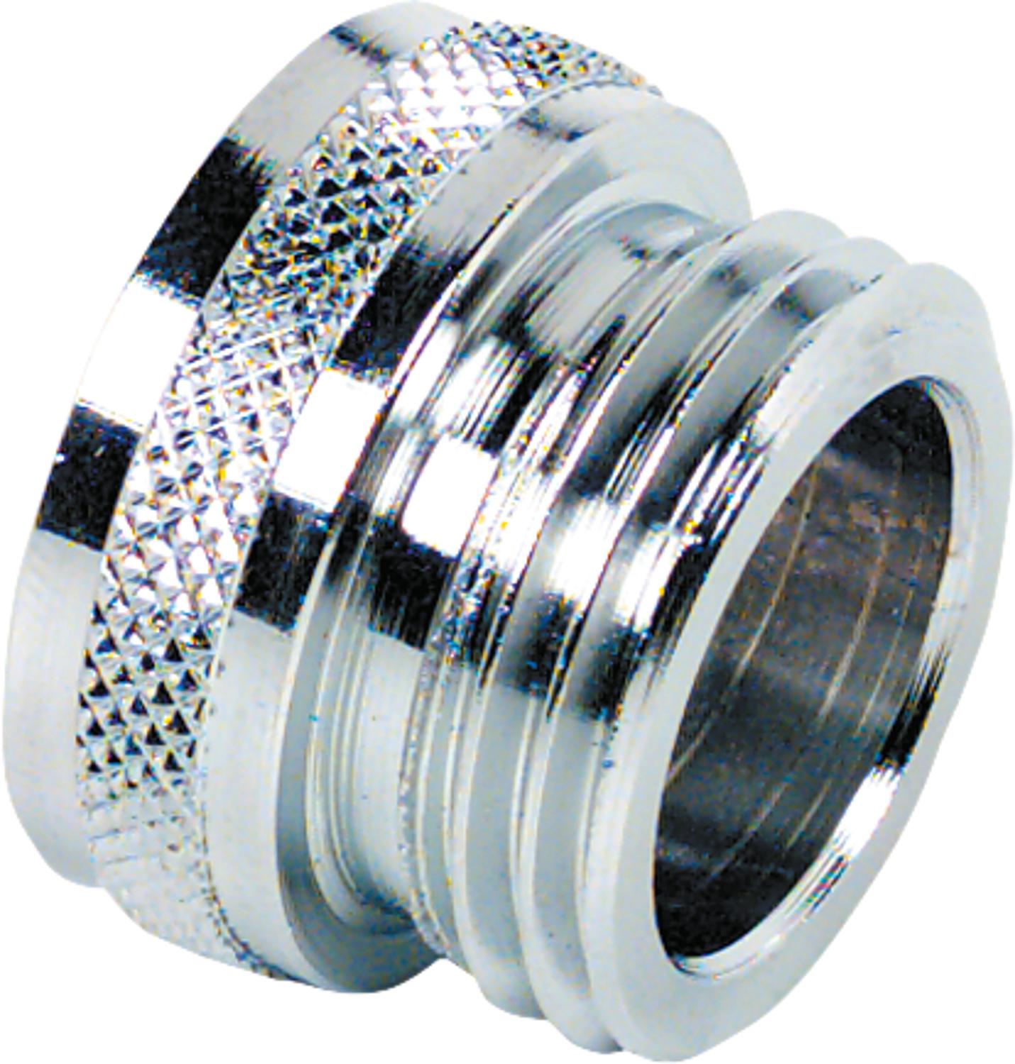 asdec life ® reducer brass chrome-plated IT M22X1 to AG 1/2"