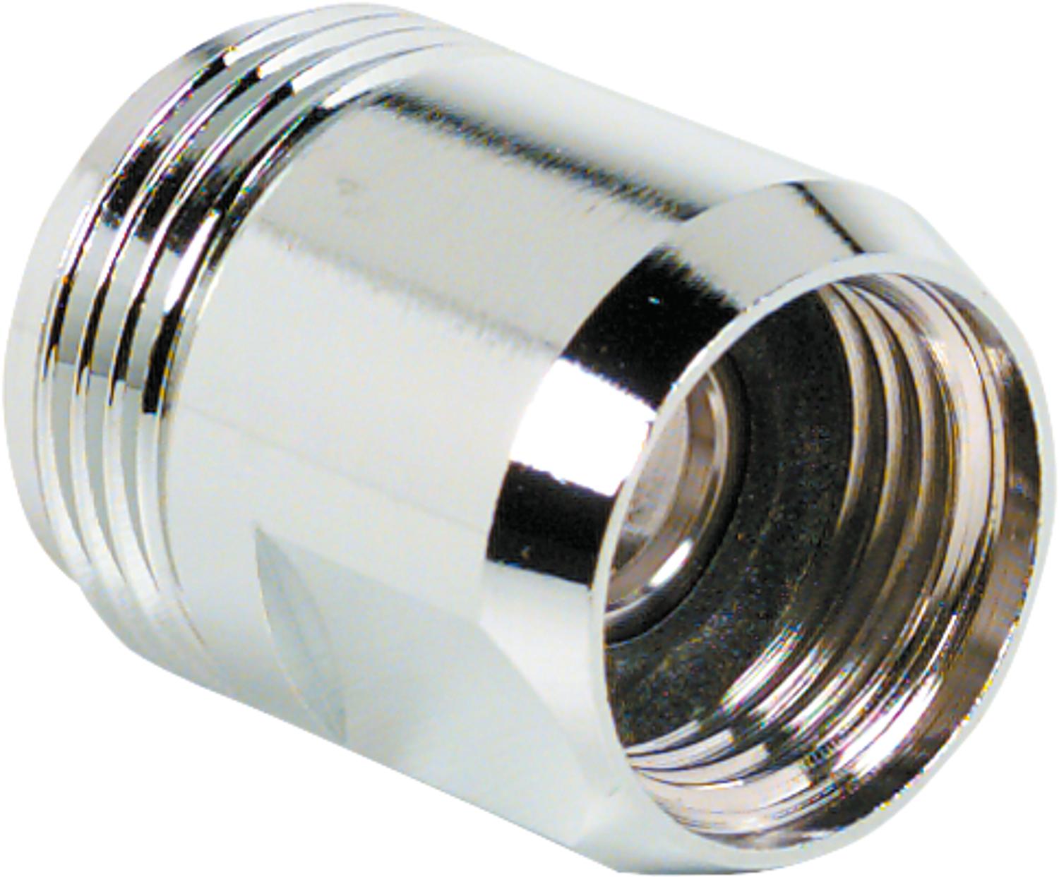 asdec life ® reducer brass chrome-plated IT 1/2" to AG 3/4" with 18 mm bore for swivel spouts *BG*