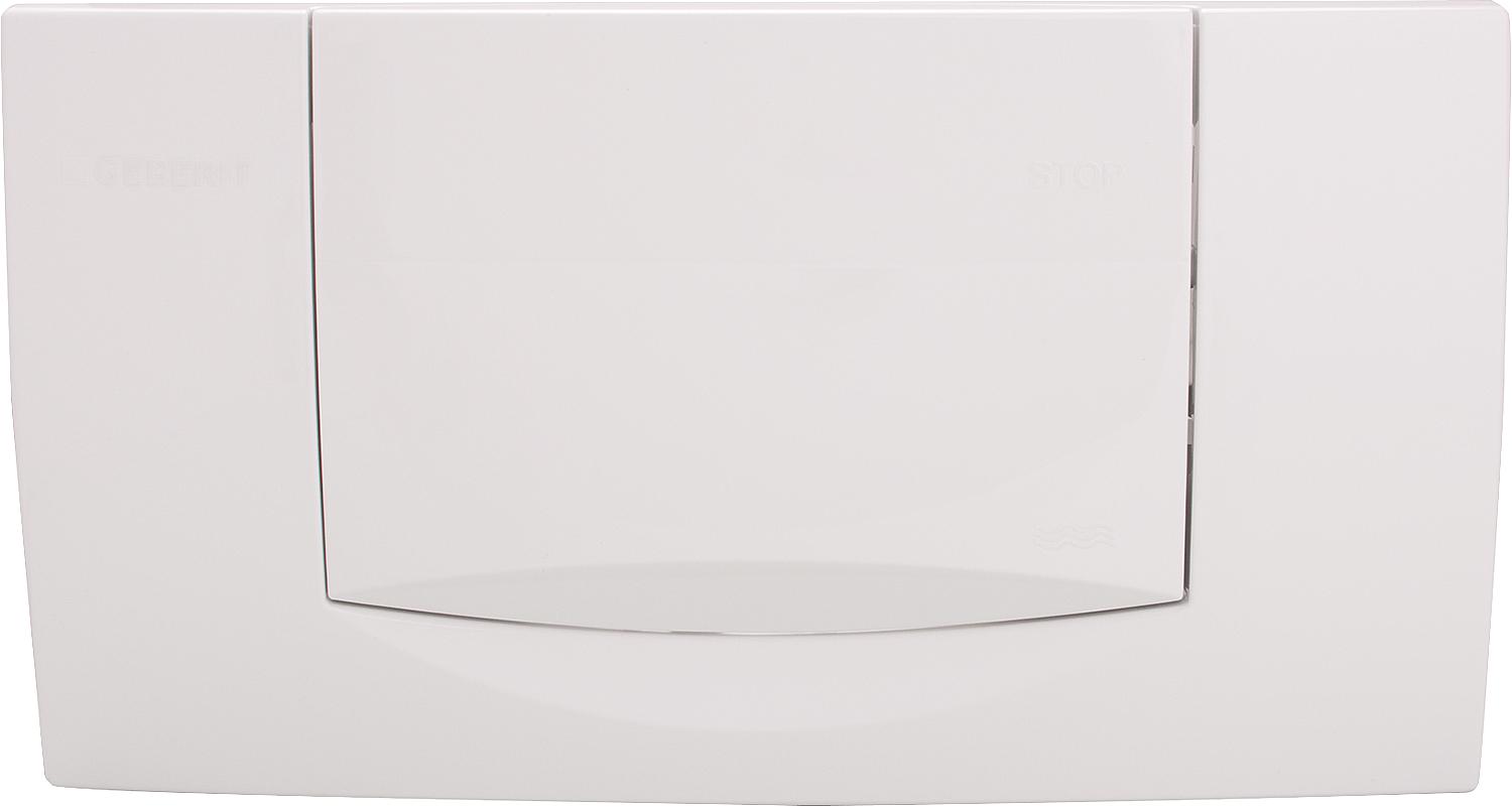 asdec life ® Geberit flush plate 200F white 115.222, white