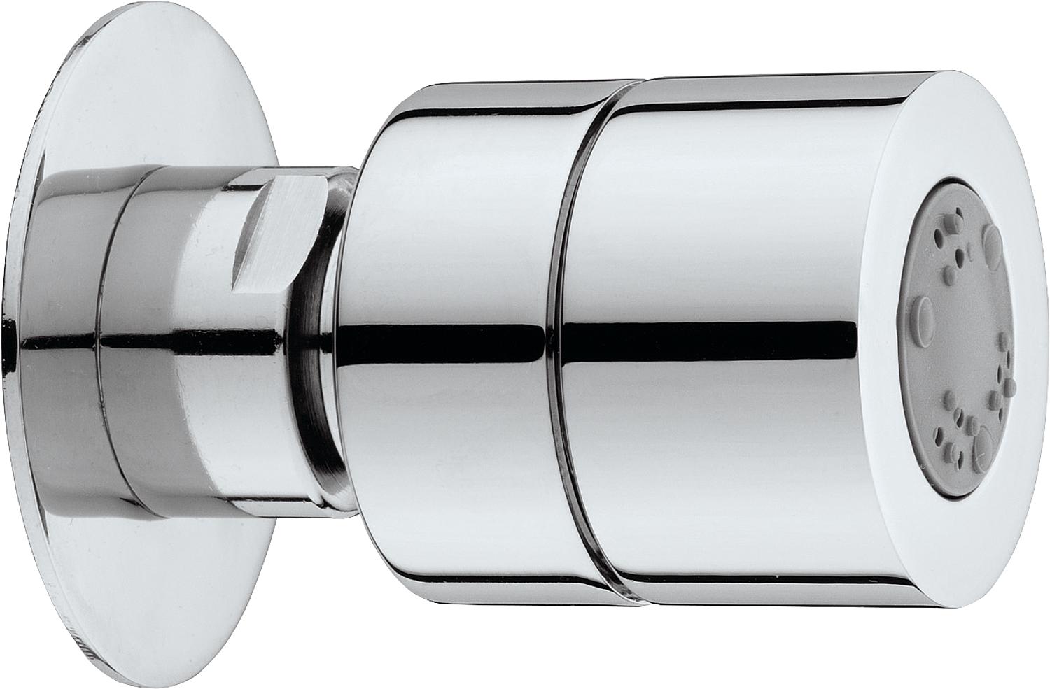 asdec life ® side shower TONDO MAS shower DN15(1/2")IG, 1 jet, brass chr.