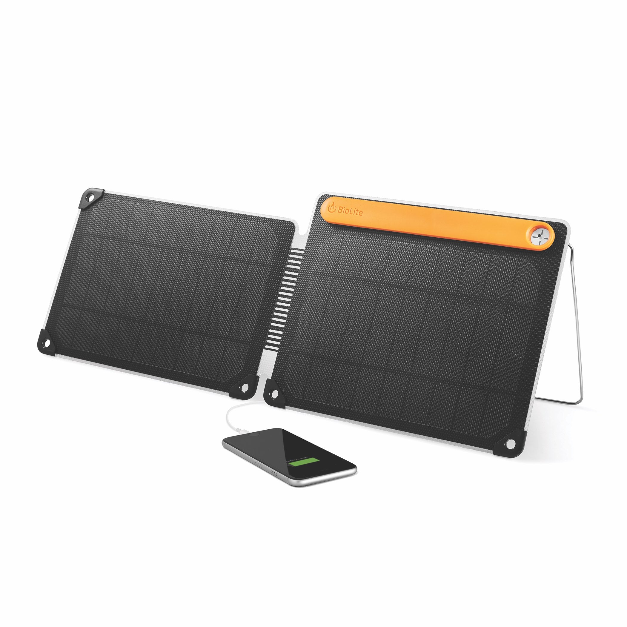 BioLite Solar Panel 10+ Solarmodul 10 Watt mit integriertem 3200 mAh LI Akku für Camping & Freizeit