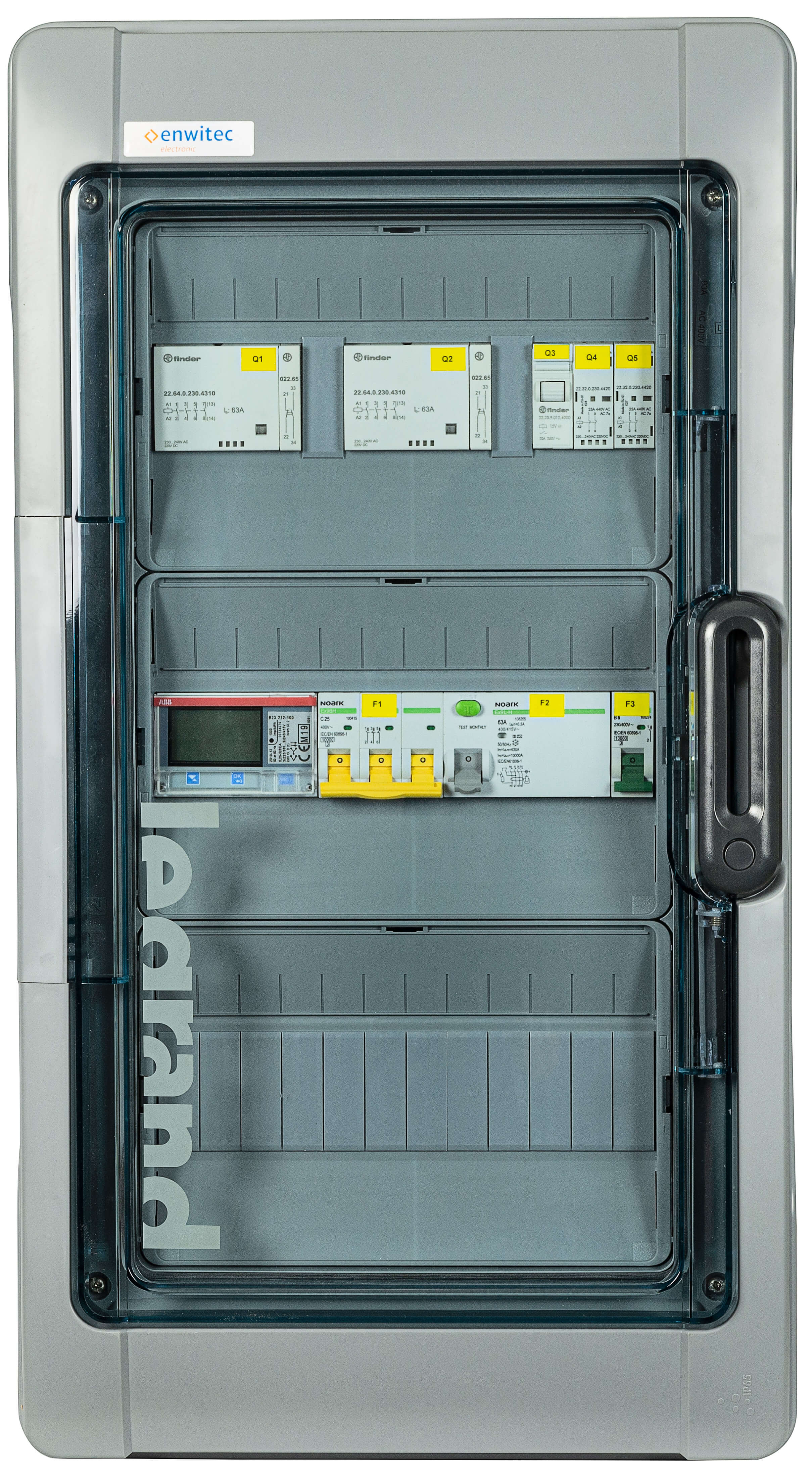 asdec life® photovoltaic complete package 2 with 10 KW PV modules - energy storage 10 KW - hybrid inverter 10 KW storage